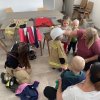 Der Kindergarten Vomperbach besuchte die Feuerwehr